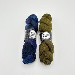 Dragon Hoard Yarn Myth Sock Fingering Weight Superwash Merino Wool Nylon Lot 2